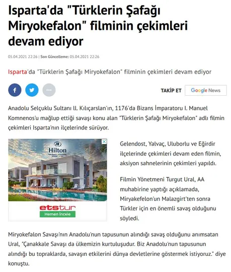Turgut Ural set ve yapım galerisi