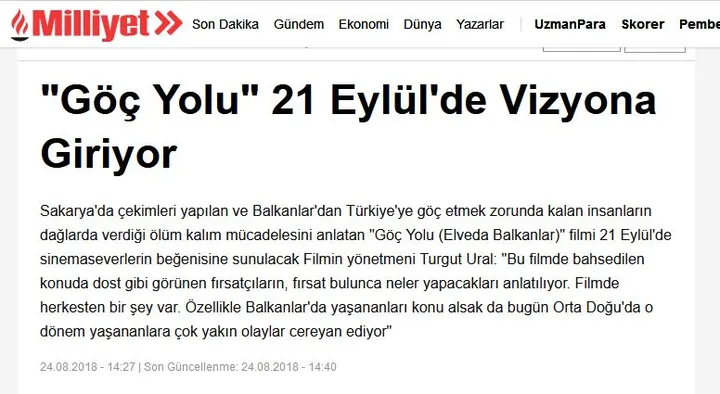 Turgut Ural set ve yapım galerisi