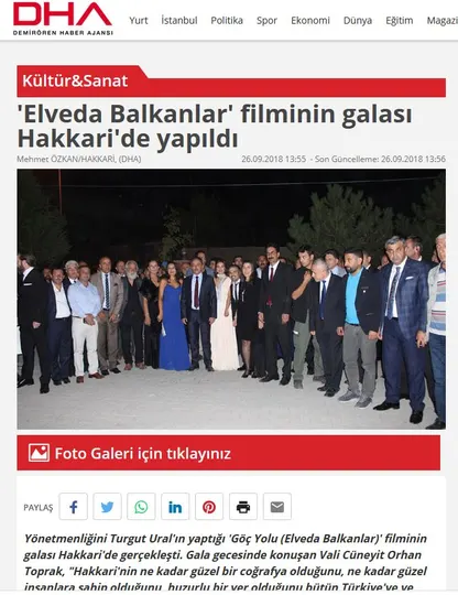 Turgut Ural set ve yapım galerisi