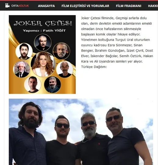 Turgut Ural set ve yapım galerisi